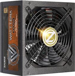 ΤΡΟΦΟΔΟΤΙΚΟ WATTTERA 1000W ZM1000-EBTII, ACTIVE PFC, 80 PLUS GOLD ZALMAN