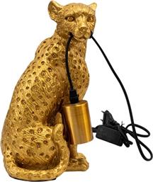 ΦΩΤΙΣΤΙΚΟ ΕΠΙΤΡΑΠΕΖΙΟ POLYESTER ΧΡΥΣΟ ΛΕΟΠΑΡΔΑΛΗ 18,5X15X28ΕΚ. 25.52.52343 (ΥΛΙΚΟ: POLYESTER, ΧΡΩΜΑ: ΧΡΥΣΟ ) - - 25.52.52343 ZEN