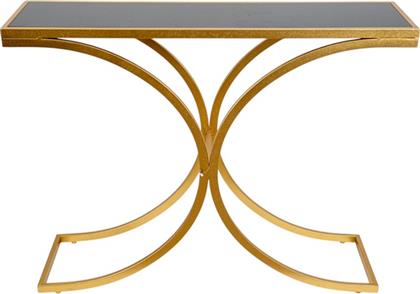 ΚΟΝΣΟΛΑ ΜΕΤΑΛΛΙΚΗ ΜΕ ΤΖΑΜΙ ΧΡΥΣΗ-ΜΑΥΡΗ 106,5X30,5X79,5ΕΚ. 25.54.52036 (ΥΛΙΚΟ: ΜΕΤΑΛΛΙΚΟ, ΧΡΩΜΑ: ΜΑΥΡΟ) - - 25.54.52036 ZEN