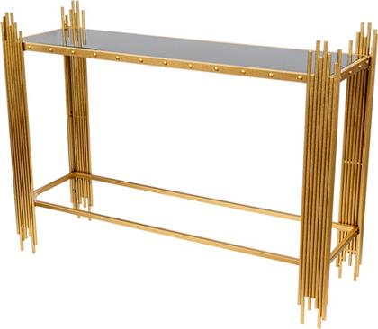 ΚΟΝΣΟΛΑ ΜΕΤΑΛΛΙΚΗ ΜΕ ΤΖΑΜΙ ΧΡΥΣΗ-ΜΑΥΡΗ 108,5X32,5X80ΕΚ. 25.54.52050 (ΥΛΙΚΟ: ΜΕΤΑΛΛΙΚΟ, ΧΡΩΜΑ: ΜΑΥΡΟ) - - 25.54.52050 ZEN