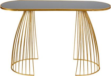 ΚΟΝΣΟΛΑ ΜΕΤΑΛΛΙΚΗ ΜΕ ΤΖΑΜΙ ΧΡΥΣΗ-ΜΑΥΡΗ 120X40X80ΕΚ. 25.54.52043 (ΥΛΙΚΟ: ΜΕΤΑΛΛΙΚΟ, ΧΡΩΜΑ: ΜΑΥΡΟ) - - 25.54.52043 ZEN