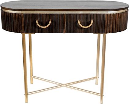 ΚΟΝΣΟΛΑ ΞΥΛΙΝΗ-ΜΕΤΑΛΛΙΚΗ ΚΑΦΕ-ΧΡΥΣΗ 100X40X80ΕΚ. 25.47.52368 (ΥΛΙΚΟ: ΞΥΛΟ, ΧΡΩΜΑ: ΚΑΦΕ) - - 25.47.52368 ZEN