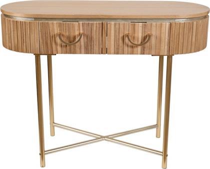 ΚΟΝΣΟΛΑ ΞΥΛΙΝΗ-ΜΕΤΑΛΛΙΚΗ NATURAL-ΧΡΥΣΗ 100X40X80ΕΚ. 25.47.52367 (ΥΛΙΚΟ: ΞΥΛΟ, ΧΡΩΜΑ: ΧΡΥΣΟ ) - - 25.47.52367 ZEN