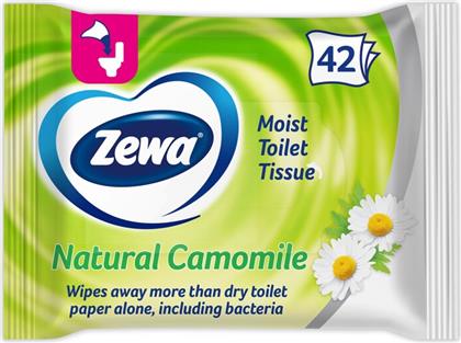 ΥΓΡΟ ΧΑΡΤΙ ΥΓΕΙΑΣ CAMOMILE MOIST 42 ΤΕΜΑΧΙΑ 184G ZEWA