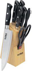 KNIFE SET 7 PCS WOODEN STAND ZLN1658 ZILAN