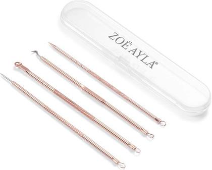 ΣΕΤ ΑΦΑΙΡΕΣΗΣ ΜΑΥΡΩΝ ΣΤΙΓΜΑΤΩΝ PIMPLE POPPER KIT 4-PACK ZOE AYLA