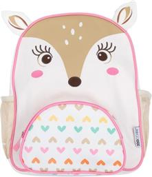 BACKPACK ΦΙΛΑΡΑΚΙΑ 26X10X33ΕΚ. FIONA THE FAWN ZOO28010 (ΧΡΩΜΑ: ΛΕΥΚΟ) - - ZOO28010 ZOOCCHINI