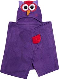 ΚΑΠΑ ΒΑΜΒΑΚΕΡΗ 127X55ΕΚ. OLIVE THE OWL ZOO2008 (ΥΦΑΣΜΑ: ΒΑΜΒΑΚΙ 100%, ΧΡΩΜΑ: ΜΩΒ) - - ZOO2008 ZOOCCHINI