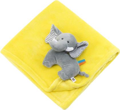 ΚΟΥΒΕΡΤΑ FLEECE ΑΓΚΑΛΙΑΣ (68.5X100) ELEPHANT ZOOCCHINI από το SPITISHOP