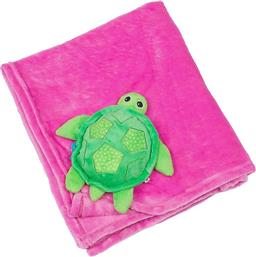 ΚΟΥΒΕΡΤΑ FLEECE ΑΓΚΑΛΙΑΣ (68.5X100) TURTLE ZOOCCHINI από το SPITISHOP