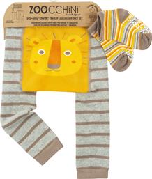 ΣΕΤ ΠΑΝΤΕΛΟΝΙ & ΚΑΛΤΣΕΣ GRIP EASY CRAWLER LEO THE LION 6-12 ΜΗΝΩΝ ZOO12511 (6-12M) (ΜΕΓΕΘΟΣ: 6-12 ΜΗΝΩΝ) - - ZOO12511 (6-12M) ZOOCCHINI