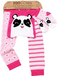 ΣΕΤ ΠΑΝΤΕΛΟΝΙ & ΚΑΛΤΣΕΣ GRIP EASY CRAWLER PANDA 6-12 ΜΗΝΩΝ ZOO12518-6M-12M (ΜΕΓΕΘΟΣ: 6-12 ΜΗΝΩΝ) - - ZOO12518-6M-12M ZOOCCHINI