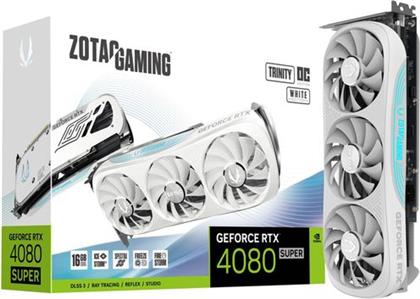 GEFORCE RTX 4080 SUPER 16GB TRINITY OC WHITE ΚΑΡΤΑ ΓΡΑΦΙΚΩΝ ZOTAC