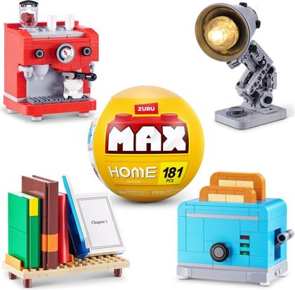 MAX PREMIUM BRICKS HOME SERIES 1-4 ΣΧΕΔΙΑ-1ΤΜΧ (83224) ZURU