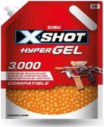 X-SHOT HYPER GEL 3000PK REFILL DARTS (36810) ZURU