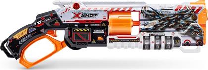X-SHOT SKINS LOCK BLASTER 16 DARTS (36606) ZURU