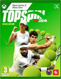 TOPSPIN 2K25 DELUXE EDITION - XBOX SERIES X 2K GAMES από το PUBLIC