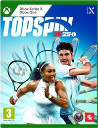 TOPSPIN 2K25 - XBOX SERIES X 2K GAMES