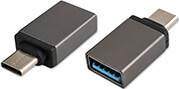 ADAPTER USB-C TO USB-A SET OF 2 PIECES GREY 4SMARTS