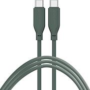 USB TYPE-C TO USB TYPE-C SILICONE CABLE HIGH FLEX 60W 1.5M GREY 4SMARTS