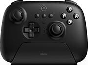 ULTIMATE WIRELESS GAMING PAD BLACK FOR SWITCH/PC/ANDROID WITH CHARGING DOCK 8BITDO