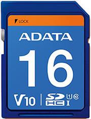 ASDH16GUICL10-R PREMIER 16GB SDHC UHS-I CLASS 10 ADATA