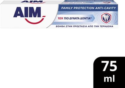 ΟΔΟΝΤΟΚΡΕΜΑ FAMILY PROTECTION ANTICAVITY 75 ML AIM από το ΑΒ ΒΑΣΙΛΟΠΟΥΛΟΣ