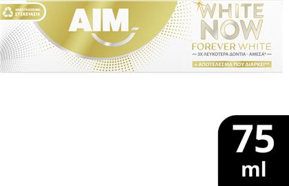 ΟΔΟΝΤΟΚΡΕΜΑ WΝ FOREVER WHITE (75ML) AIM από το e-FRESH