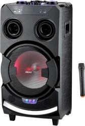ABTS-112 PARTY SPEAKER WITH BLUETOOTH AND KARAOKE 60W RMS AKAI