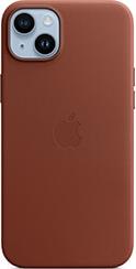 LEATHER CASE WITH MAGSAFE FOR IPHONE 14 PLUS UMBER MPPD3 APPLE