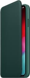 MRX42 IPHONE XS MAX LEATHER FOLIO BOOK CASE FOREST GREEN APPLE
