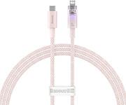 FAST CHARGING CABLE USB-C TO LIGHTNING EXPLORER SERIES 1M 20W PINK BASEUS