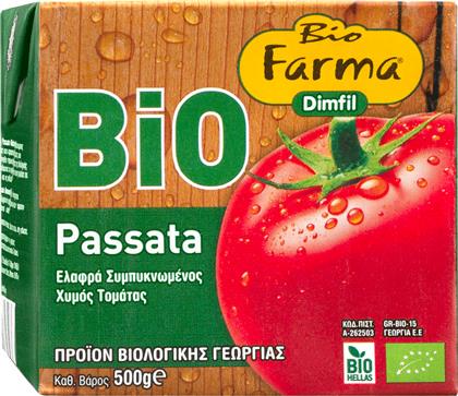 ΒΙΟΛΟΓΙΚΟΣ ΧΥΜΟΣ ΤΟΜΑΤΑΣ PASSATA BIOFARMA (500 G) BIO FARMA από το e-FRESH