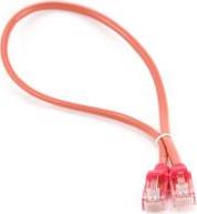 PP12-0.25M/R RED PATCH CORD CAT.5E MOLDED STRAIN RELIEF 50U PLUGS 0.25M CABLEXPERT