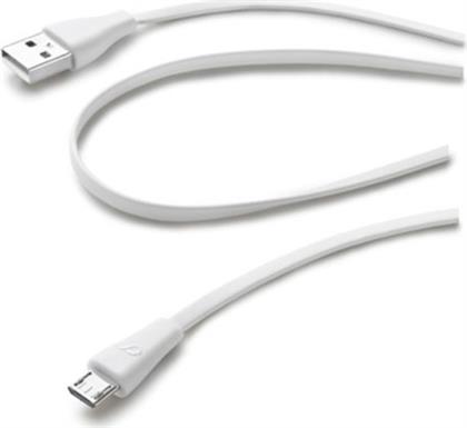 MICRO USB 1M WHITE ΚΑΛΩΔΙΟ CELLULAR LINE
