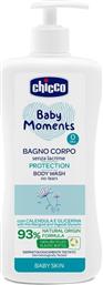 BABY MOMENTS 0M+ BATH PROTECTION ΒΡΕΦΙΚΟ ΑΦΡΟΛΟΥΤΡΟ ΜΕ ΕΚΧΥΛΙΣΜΑ ΚΑΛΕΝΤΟΥΛΑΣ 500ML CHICCO