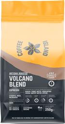 ΚΑΦΕΣ ESPRESSO VOLCANO BLEND (250G) COFFEE ISLAND