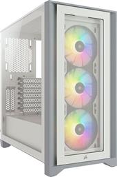 ICUE 4000X RGB TG WHITE PC CASE CORSAIR