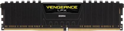 VENGEANCE LPX BLACK 4GB DDR4-2400MHZ C14 (CMK4GX4M1A2400C14) ΜΝΗΜΗ RAM CORSAIR