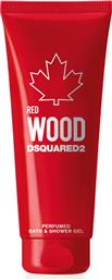 WOOD RED POUR FEMME PERFUMED BATH & SHOWER GEL TUBE 200 ML - 5C48 DSQUARED2