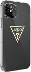 IPHONE 12 MINI 5,4 GUHCP12SPCUMPTBK BLACK HARD BACK COVER CASE METALLIC COLLECTION GUESS