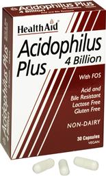 ACIDOPHILUS PLUS (4 BILLION) ΒΟΗΘΑ ΣΤΗ ΔΙΑΤΗΡΗΣΗ ΤΗΣ ΙΣΟΡΡΟΠΙΑΣ ΤΗΣ ΕΝΤΕΡΙΚΗΣ ΧΛΩΡΙΔΑΣ 30 ΚΑΨΟΥΛΕΣ HEALTH AID
