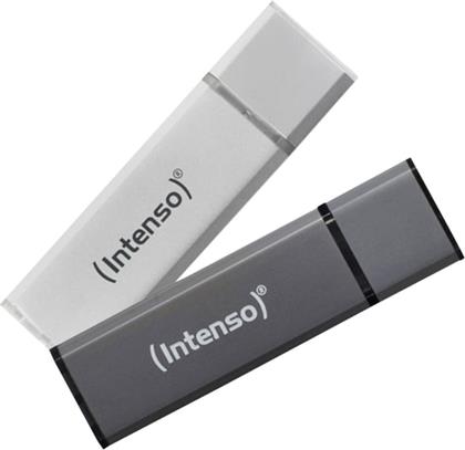 ALU LINE BONUS PACK 32GB USB 2.0 STICK ΜΑΥΡΟ/ΑΣΗΜΙ (2 ΤΕΜΑΧΙΑ) INTENSO από το PUBLIC