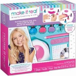 MAKE IT REAL GLITTER DREAM NAIL SPA (2462) JUST TOYS