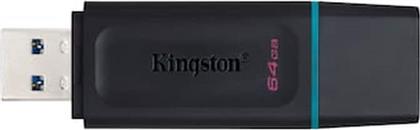 DATATRAVELER EXODIA 64GB USB 3.2 STICK ΜΑΥΡΟ KINGSTON από το PUBLIC