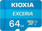 LMEX1L064GG2 EXCERIA 64GB MICRO SDXC UHS-I U1 WITH ADAPTER KIOXIA