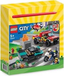 ΛΑΜΠΑΔΑ 60319 CITY FIRE RESCUE - POLICE CHASE LEGO
