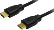 CH0076 HDMI HIGH SPEED WITH ETHERNET V1.4 CABLE GOLD PLATED 0.20M BLACK LOGILINK από το e-SHOP