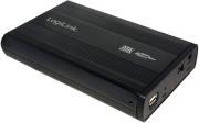 UA0082 3.5'' SATA HDD ENCLOSURE USB 2.0 ALUMINIUM BLACK LOGILINK