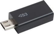 UA0183 SAMSUNG S3 TO MICRO USB ADAPTER BLACK LOGILINK